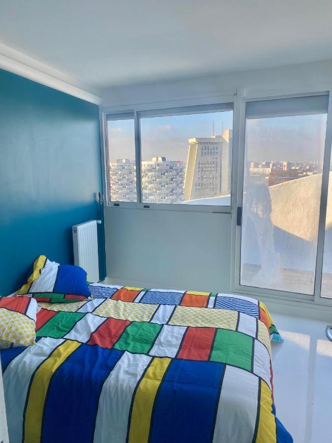 14Eme Et Der Etage "Arty" Avec 2 Chambres Et Vue Panoramique ! Кретей Экстерьер фото