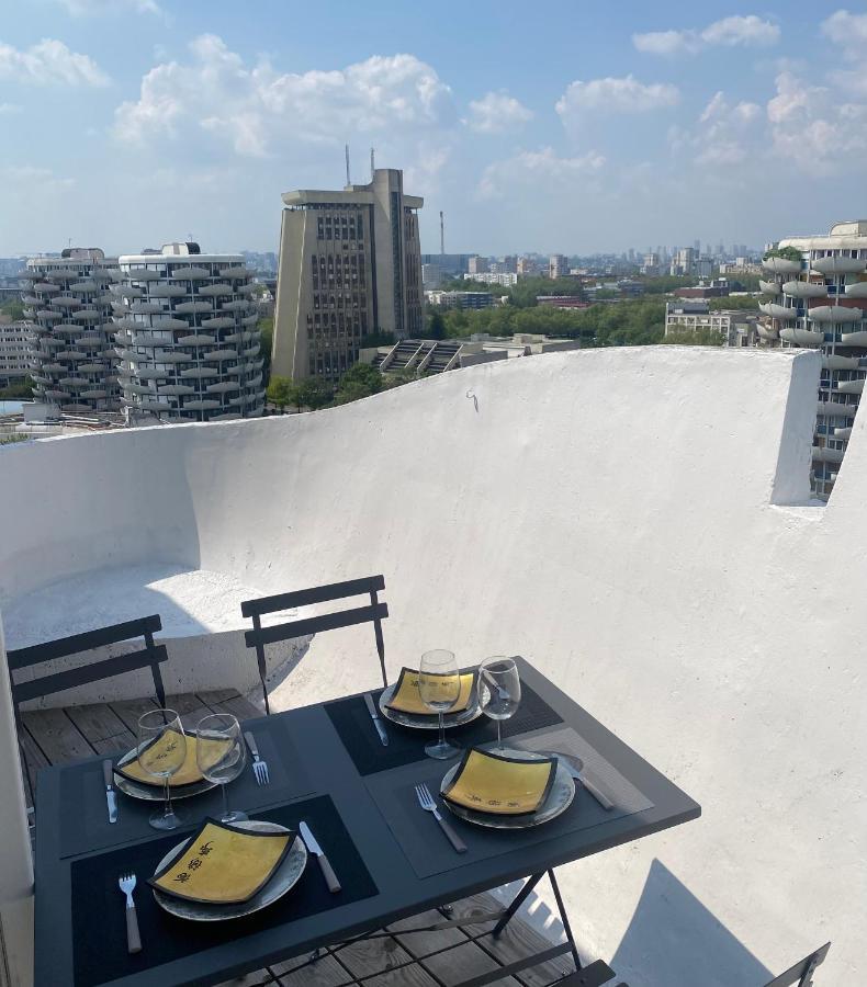 14Eme Et Der Etage "Arty" Avec 2 Chambres Et Vue Panoramique ! Кретей Экстерьер фото